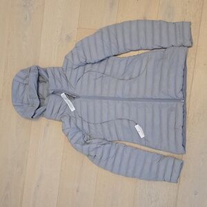 Lululemon Athletica Light Gray Pack it Down Puffer Jacket